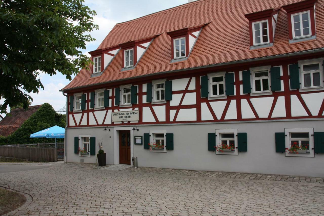 Wirtshaus Am Markt Markt Nordheim Exteriör bild